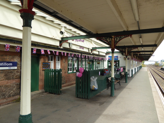 Millom platform 1 looking east