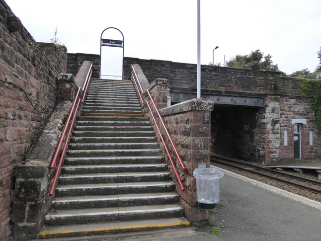 Millom platform 2 western exit