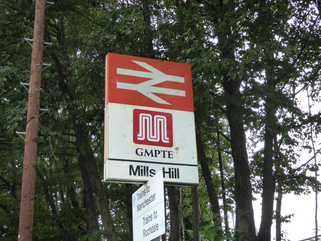 Mills Hill sign