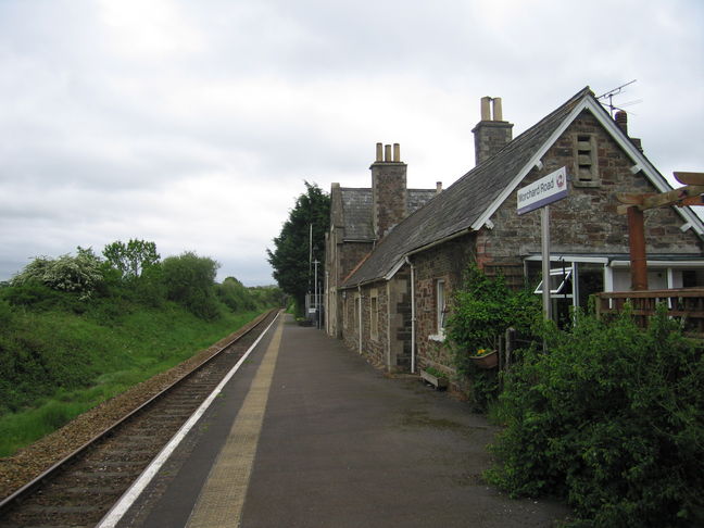 Morchard Road platform