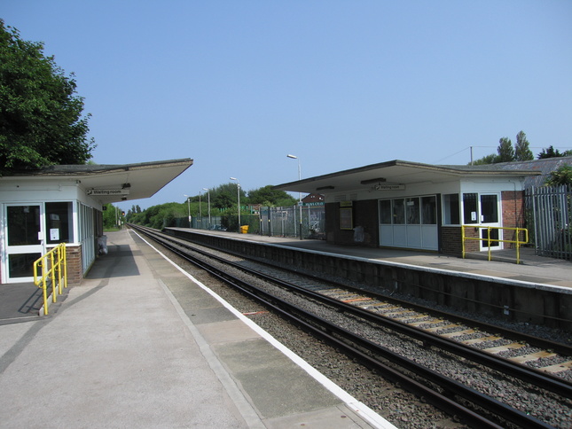 Moreton platforms looking east