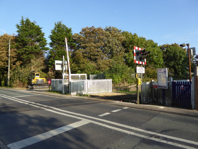 Moss Side level crossing