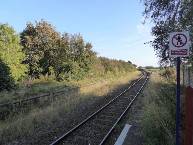 Moss Side looking south