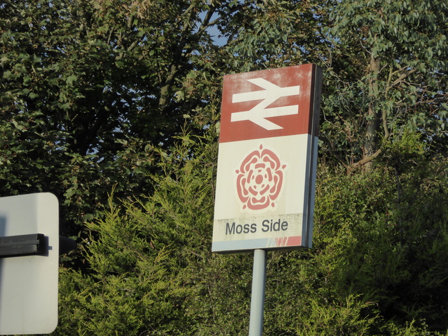 Moss Side sign