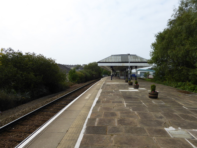 Nelson platform looking west