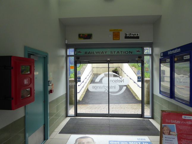 Nelson rail station entrance
