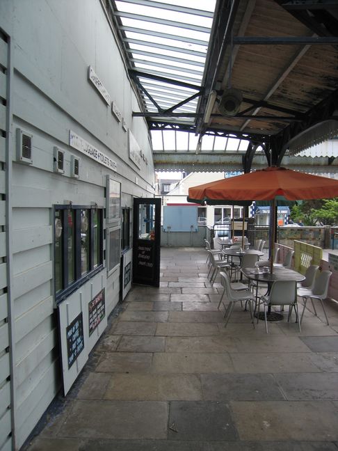 Newquay station building cafe