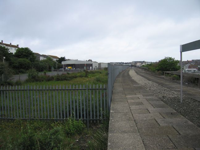 Newquay former platform?