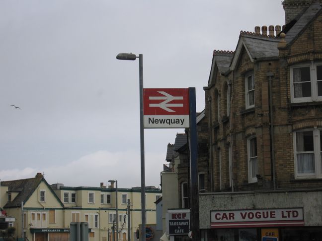 Newquay sign