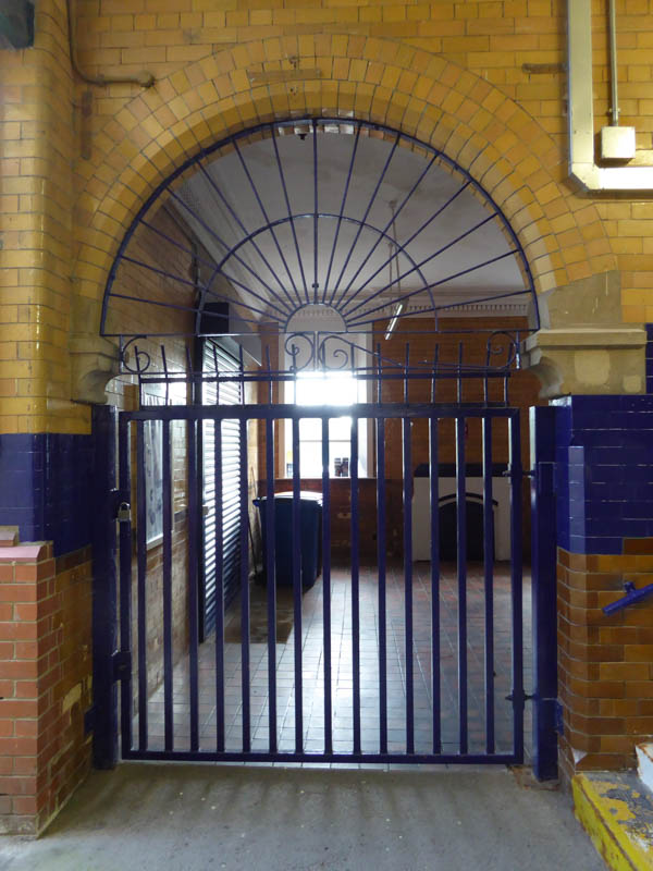 The gate to the concourse