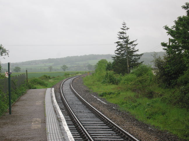 Newton St Cyres, looking south