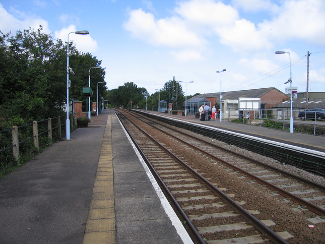 North Walsham platforms looking
north