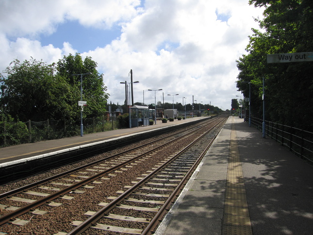 North Walsham platforms looking
south