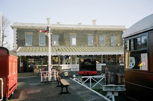 North Woolwich original
building rear