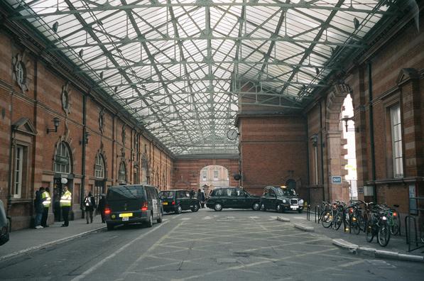 Nottingham taxi area