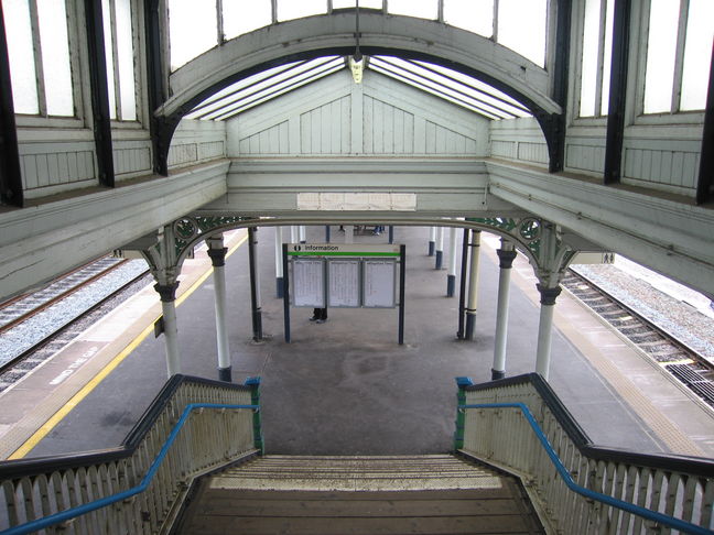 Nuneaton bridge stairs
