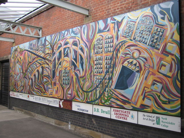Nuneaton mural