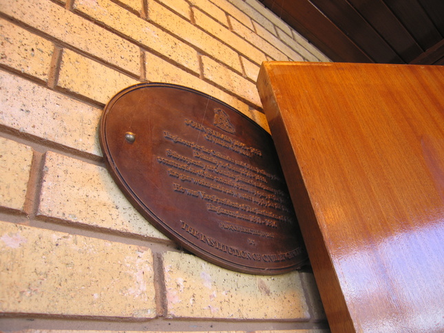 Oban plaque 1