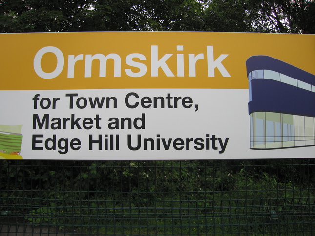 Ormskirk for Town Centre, Market and
Edge Hill University