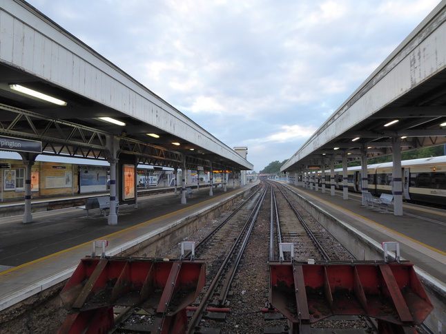 Orpington platforms 6 and 7
buffers