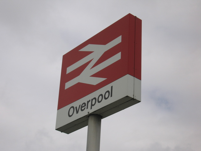 Overpool sign