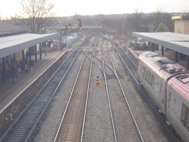 Oxford bridge, looking south