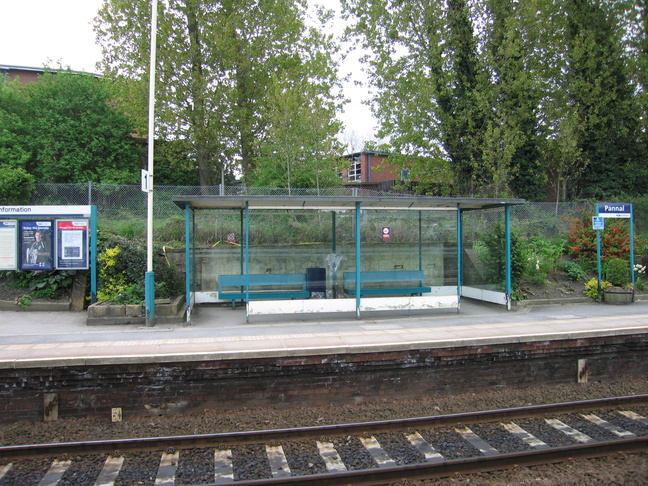 Pannal platform 1 shelter