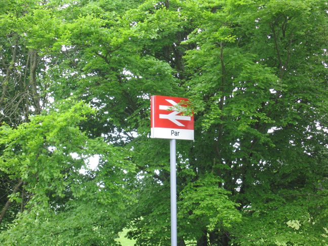 Par station sign