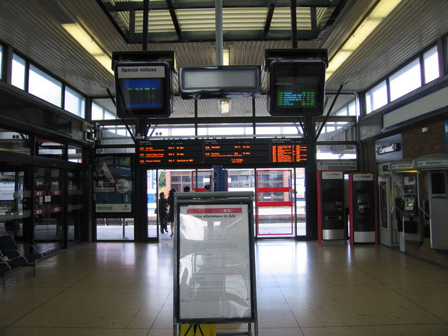 Peterborough concourse