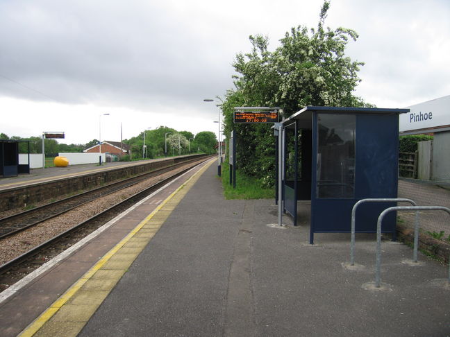 Pinhoe platform 1