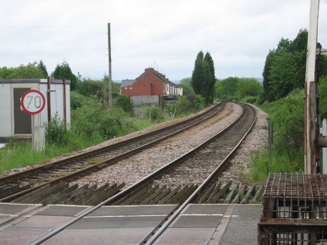 Pinhoe, looking east