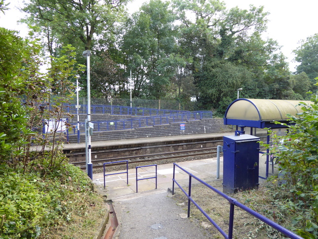 Pleasington platform 1 entrance