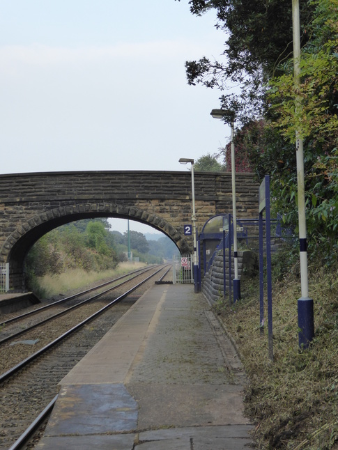 Pleasington platform 2 looking east