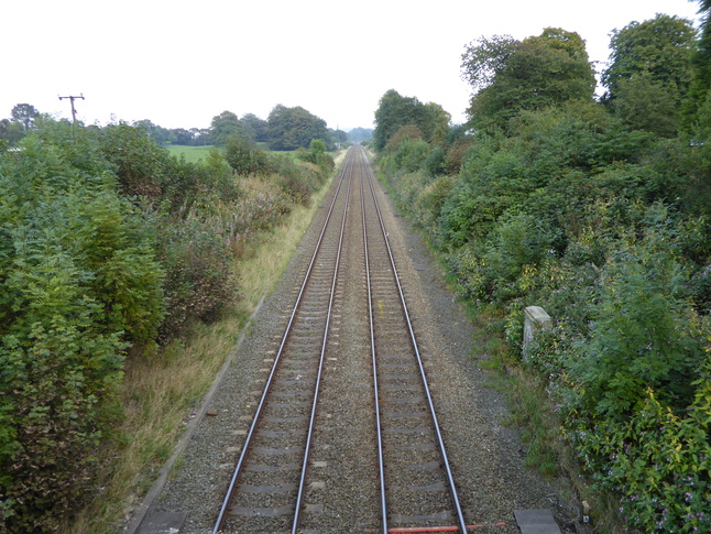 Pleasington from bridge
looking east