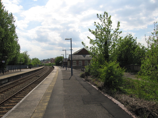 Pontefract Baghill
platform 1 from east