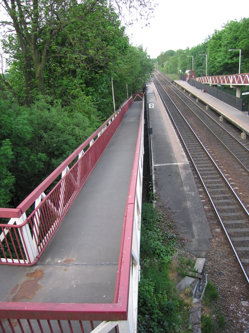 Pontefract Tanshelf
platform 2 ramp