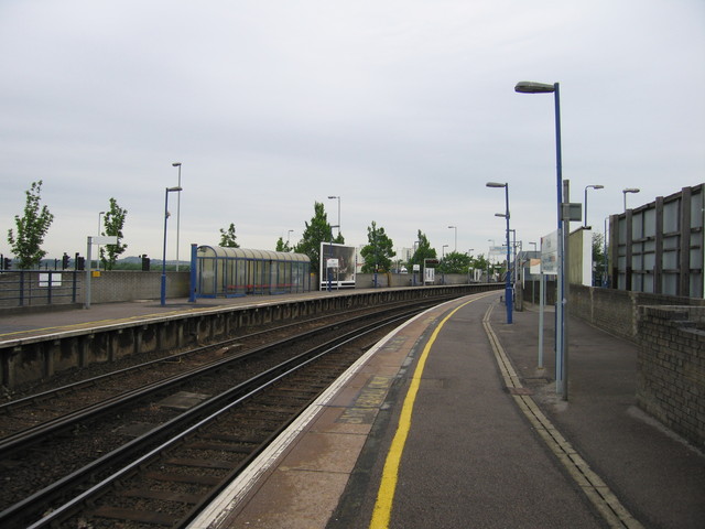 Poole platform 1 looking north