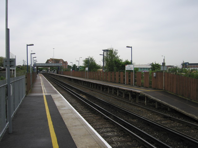 Poole platform 1 looking south