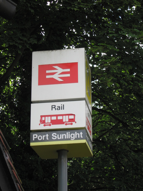 Port Sunlight sign
