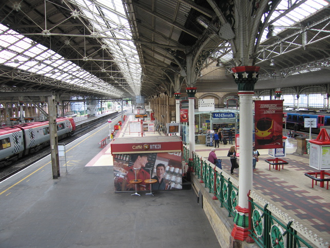 Preston platform 4 from footbridge