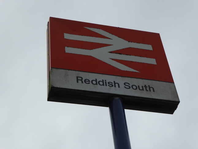 Reddish South sign