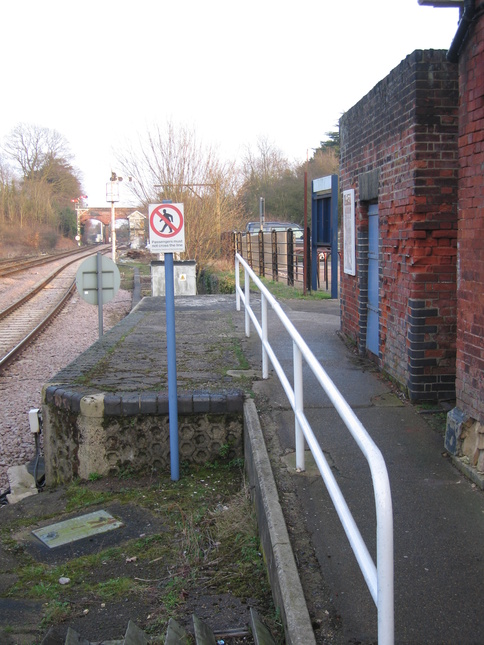 Reedham platform gap