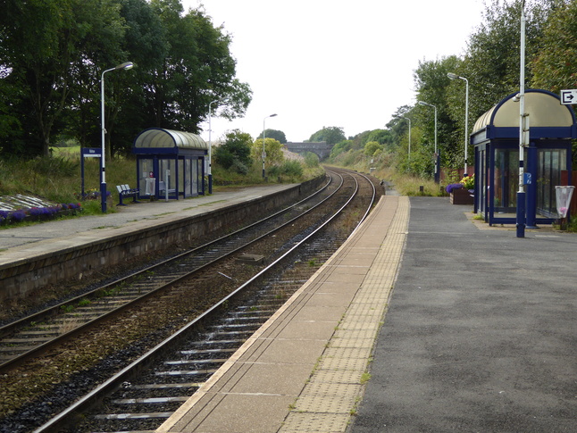 Rishton platforms looking west