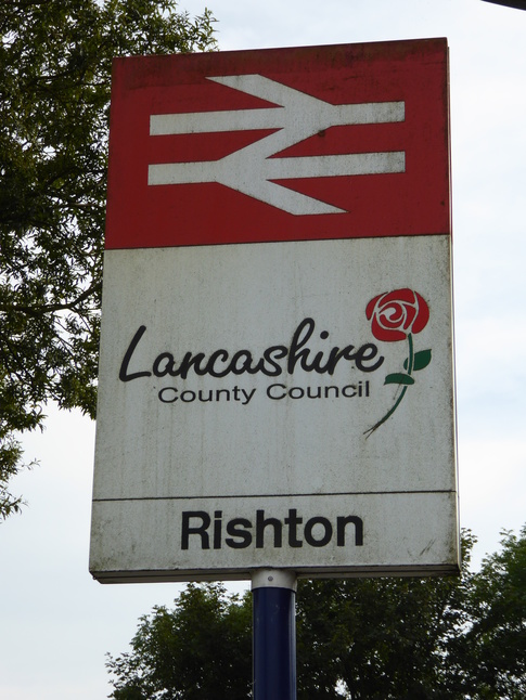 Rishton sign