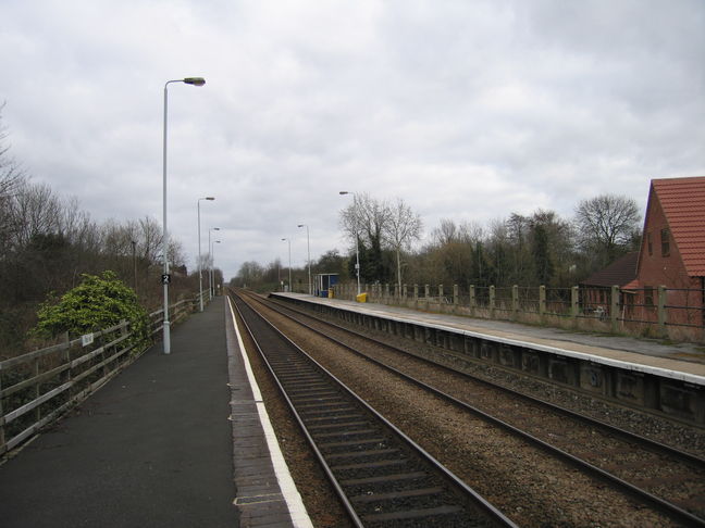 Rolleston, looking east