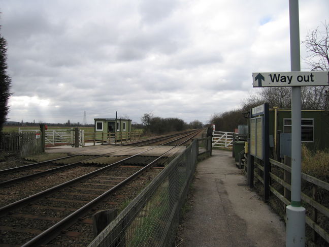 Rolleston level crossing huts