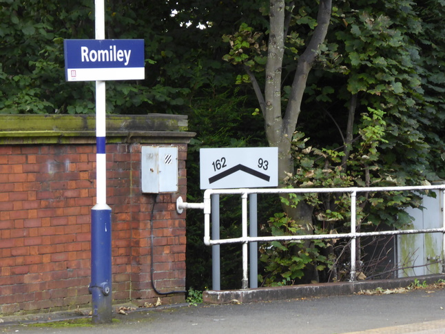 Romiley gradient sign