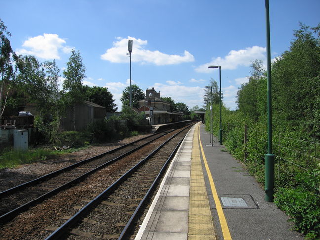 Romsey platform 1 long view