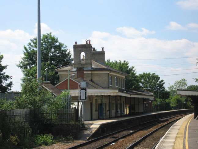 Romsey rear from platform 1