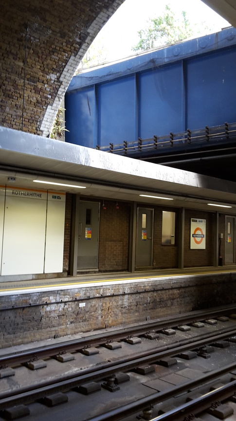 Rotherhithe platform 2 and
Rotherhithe road tunnel ramp